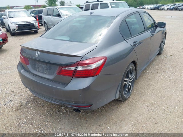 20269718 :رقم المزاد ، 1HGCR2F03GA803140 vin ، 2016 Honda Accord Touring مزاد بيع