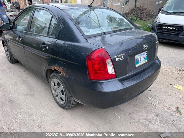 20269719 :رقم المزاد ، KMHCN45C58U269152 vin ، 2008 Hyundai Accent Gl مزاد بيع