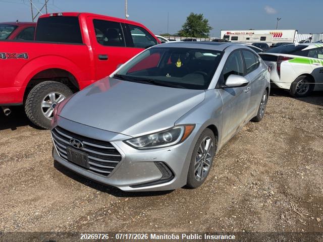 20269726 :رقم المزاد ، KMHD84LF5HU097326 vin ، 2017 Hyundai Elantra Gls مزاد بيع