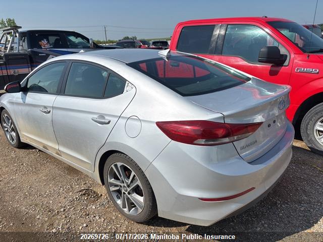 20269726 :رقم المزاد ، KMHD84LF5HU097326 vin ، 2017 Hyundai Elantra Gls مزاد بيع