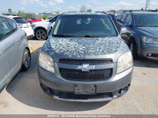 2012 Chevrolet Orlando Lt მანქანა იყიდება აუქციონზე, vin: KL77P2EM7CK601008, აუქციონის ნომერი: 20269727