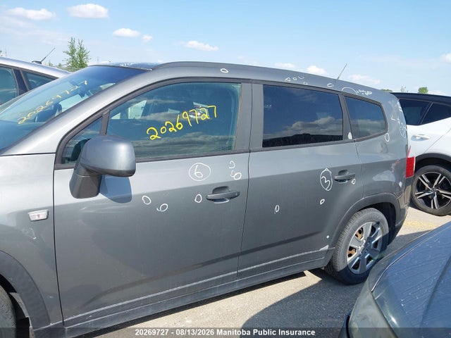 2012 Chevrolet Orlando Lt მანქანა იყიდება აუქციონზე, vin: KL77P2EM7CK601008, აუქციონის ნომერი: 20269727