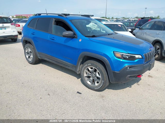 Продаж на аукціоні авто 2019 Jeep Cherokee Trailhawk, vin: 1C4PJMBX2KD451472, номер лоту: 20269728