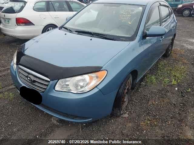 20269740 :رقم المزاد ، KMHDU45D78U514386 vin ، 2008 Hyundai Elantra Gls مزاد بيع