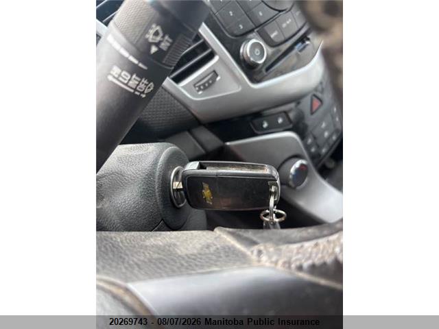 20269743 :رقم المزاد ، 1G1PC5SB1D7242500 vin ، 2013 Chevrolet Cruze Lt Turbo مزاد بيع