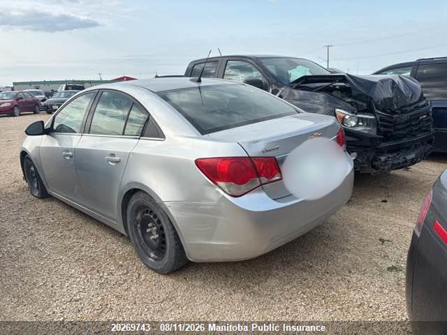 20269743 :رقم المزاد ، 1G1PC5SB1D7242500 vin ، 2013 Chevrolet Cruze Lt Turbo مزاد بيع