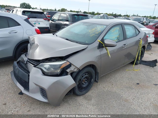 2T1BURHE0FC459609 Toyota COROLLA LE