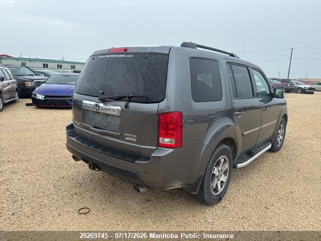 Продажа на аукционе авто 2011 Honda Pilot Touring, vin: 5FNYF4H98BB503064, номер лота: 20269745