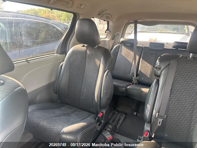 2013 Toyota Sienna Se V6 მანქანა იყიდება აუქციონზე, vin: 5TDXK3DC6DS362254, აუქციონის ნომერი: 20269748