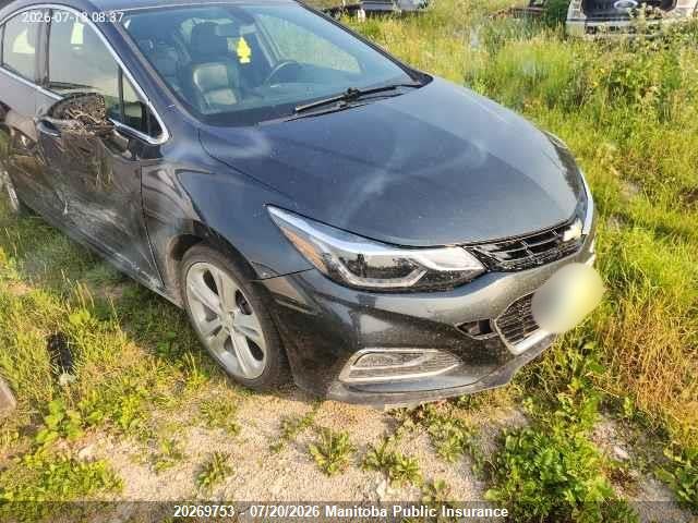 Chevrolet Cruze Premier 2018 3G1BF6SM8JS652460 головне зображення