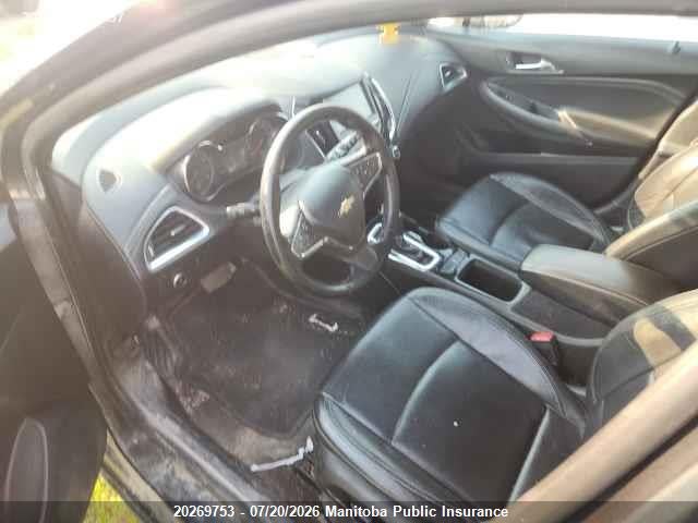 20269753 :رقم المزاد ، 3G1BF6SM8JS652460 vin ، 2018 Chevrolet Cruze Premier مزاد بيع