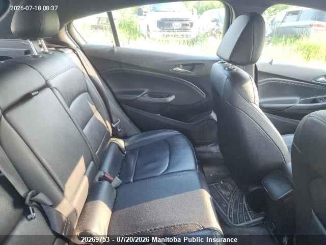 20269753 :رقم المزاد ، 3G1BF6SM8JS652460 vin ، 2018 Chevrolet Cruze Premier مزاد بيع