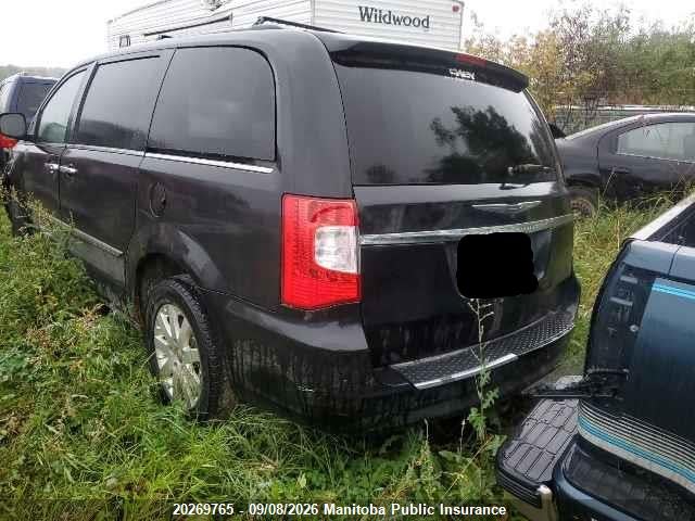 20269765 :رقم المزاد ، 2C4RC1CGXCR423787 vin ، 2012 Chrysler Town & Country Touring مزاد بيع