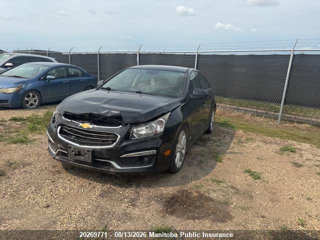 1G1PE5SB4F7102874 Chevrolet Cruze Lt Turbo