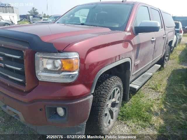 2014 Gmc Sierra 1500 Slt Crew Cab მანქანა იყიდება აუქციონზე, vin: 3GTU2VEC2EG424052, აუქციონის ნომერი: 20269776