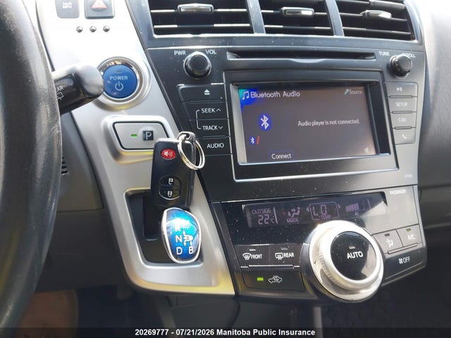 20269777 :رقم المزاد ، JTDZN3EU3D3246602 vin ، 2013 Toyota Prius V مزاد بيع