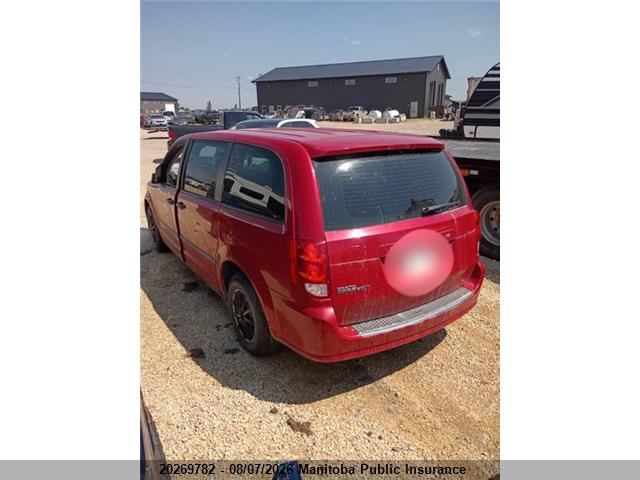 20269782 :رقم المزاد ، 2C4RDGBG1CR192523 vin ، 2012 Dodge Grand Caravan Se مزاد بيع