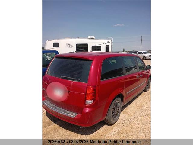 20269782 :رقم المزاد ، 2C4RDGBG1CR192523 vin ، 2012 Dodge Grand Caravan Se مزاد بيع