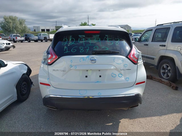Nissan MURANO SL 2016 5N1AZ2MH2GN114161 Image 16