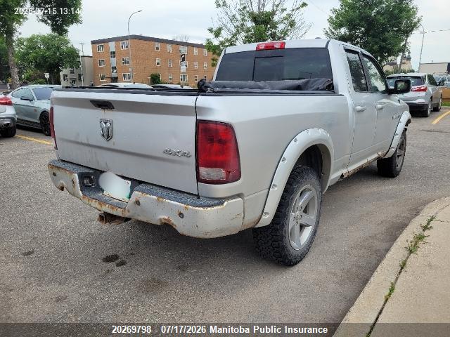 20269798 :رقم المزاد ، 1D7RV1GT5AS143732 vin ، 2010 Dodge Ram 1500 Slt Quad Cab مزاد بيع