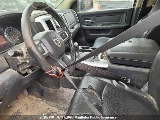 20269798 :رقم المزاد ، 1D7RV1GT5AS143732 vin ، 2010 Dodge Ram 1500 Slt Quad Cab مزاد بيع