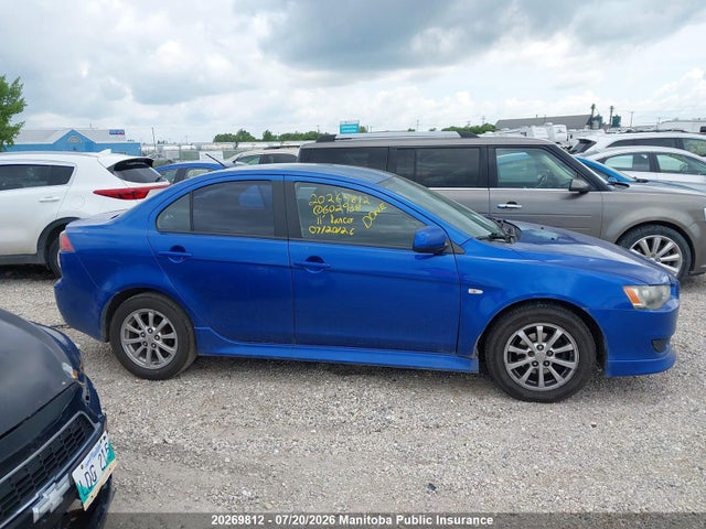 20269812 :رقم المزاد ، JA32U2FU5BU602938 vin ، 2011 Mitsubishi Lancer Se مزاد بيع