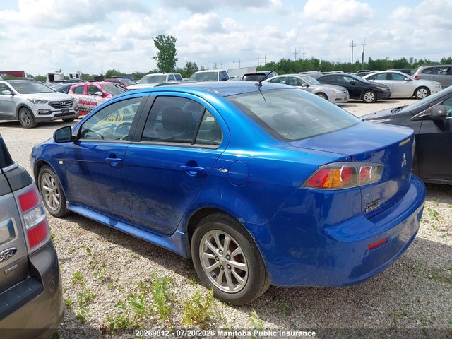 20269812 :رقم المزاد ، JA32U2FU5BU602938 vin ، 2011 Mitsubishi Lancer Se مزاد بيع