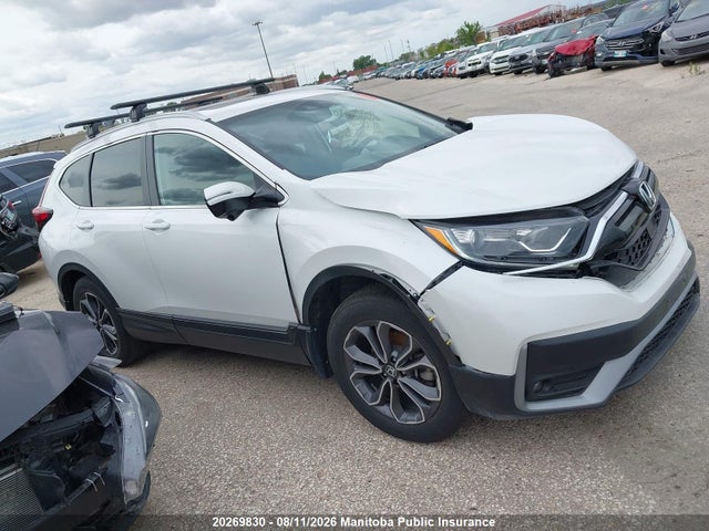 20269830 :رقم المزاد ، 2HKRW2H84MH205258 vin ، 2021 Honda Cr-v Ex-l مزاد بيع