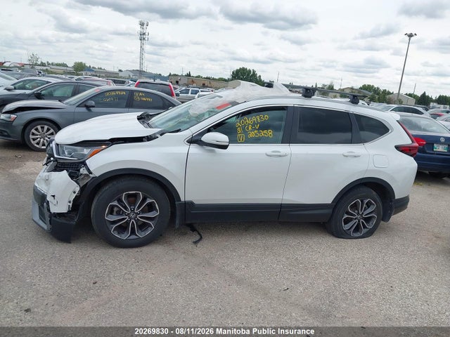 20269830 :رقم المزاد ، 2HKRW2H84MH205258 vin ، 2021 Honda Cr-v Ex-l مزاد بيع