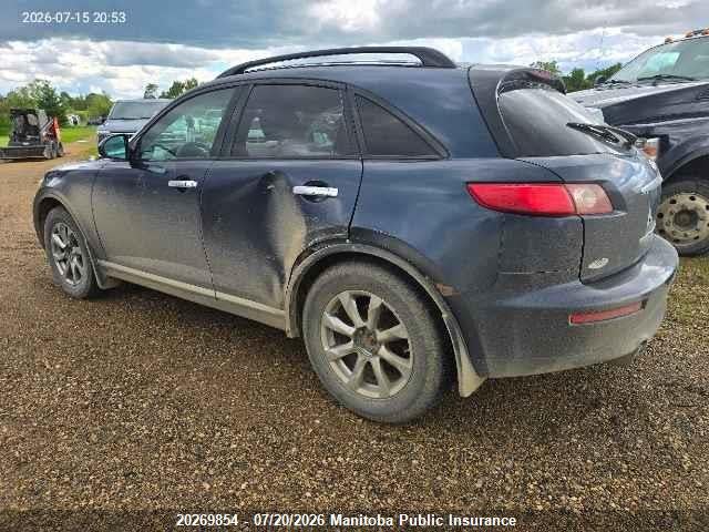 Aukcja sprzedaży 2008 Infiniti Fx35, vin: JNRAS08W08X203707, numer aukcji: 20269854