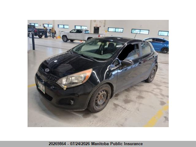 20269864 :رقم المزاد ، KNADM5A33D6774772 vin ، 2013 Kia Rio5 Lx+ مزاد بيع