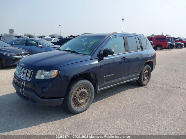 Продажа на аукционе авто 2013 Jeep Compass North, vin: 1C4NJDAB8DD270134, номер лота: 20269874