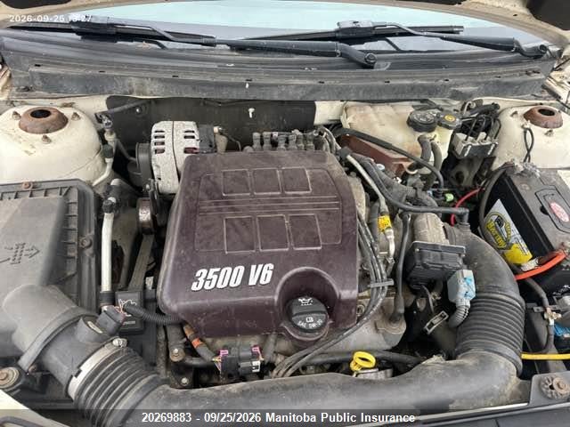 2006 Pontiac G6 მანქანა იყიდება აუქციონზე, vin: 1G2ZG558364184791, აუქციონის ნომერი: 20269883
