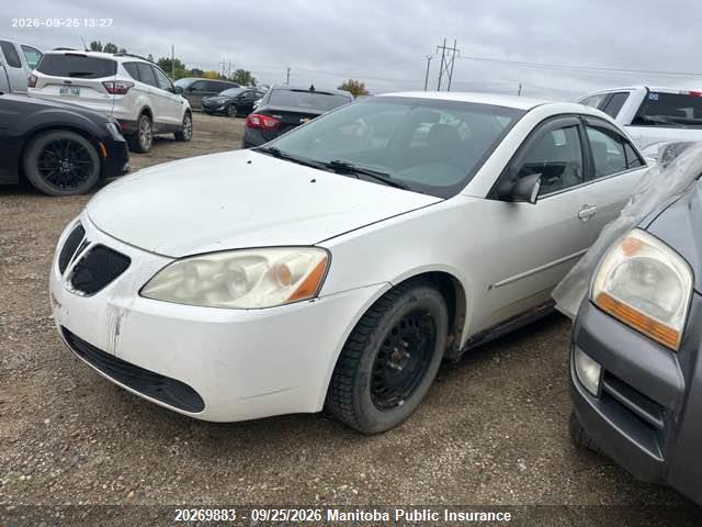 2006 Pontiac G6 მანქანა იყიდება აუქციონზე, vin: 1G2ZG558364184791, აუქციონის ნომერი: 20269883