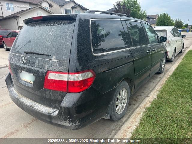 20269888 :رقم المزاد ، 5FNRL38707B508207 vin ، 2007 Honda Odyssey Ex مزاد بيع