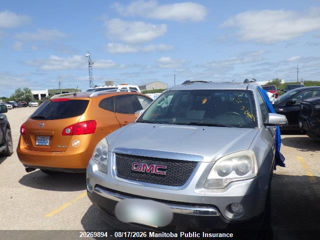 Aukcja sprzedaży 2010 Gmc Acadia Slt, vin: 1GKLVMED8AJ137107, numer aukcji: 20269894