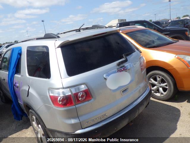 Aukcja sprzedaży 2010 Gmc Acadia Slt, vin: 1GKLVMED8AJ137107, numer aukcji: 20269894