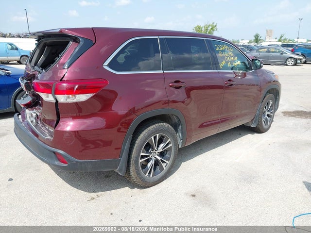 Toyota Highlander Le V6 2018 5TDBZRFH3JS836092 Image 4