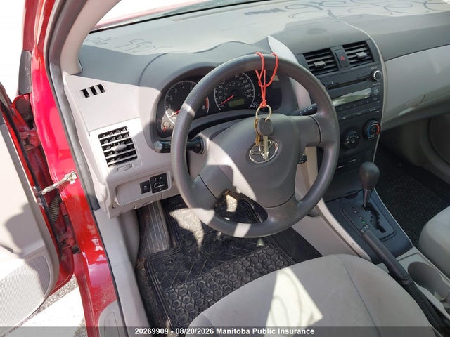2010 Toyota Corolla Ce მანქანა იყიდება აუქციონზე, vin: 2T1BU4EE2AC210177, აუქციონის ნომერი: 20269909