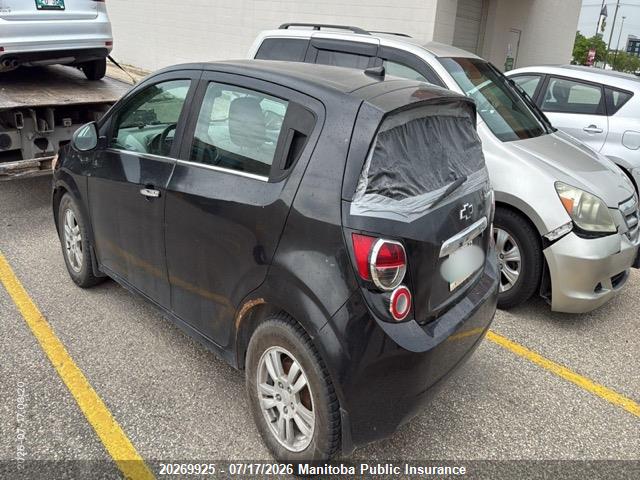 Aukcja sprzedaży 2013 Chevrolet Sonic Lt, vin: 1G1JC6EH8D4240742, numer aukcji: 20269925