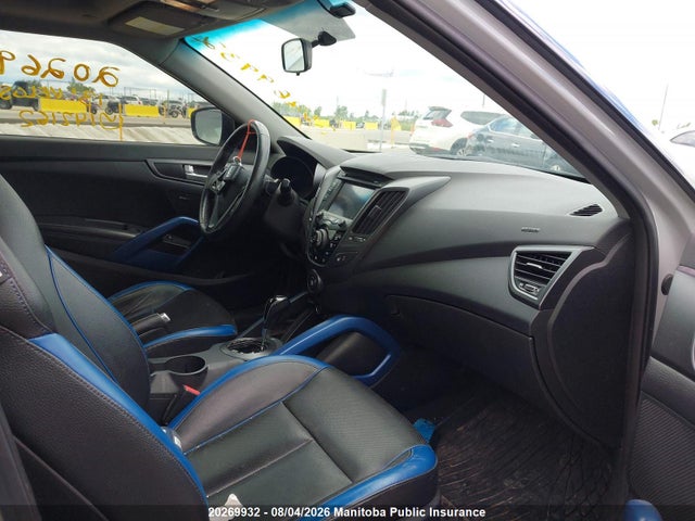 Aukcja sprzedaży 2013 Hyundai Veloster Turbo, vin: KMHTC6AE5DU142162, numer aukcji: 20269932