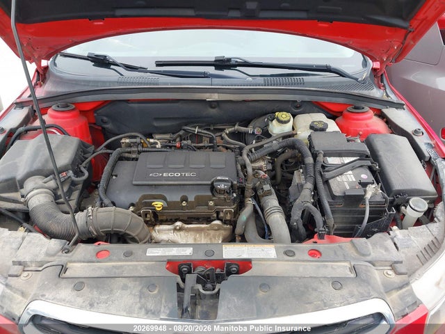 2016 Chevrolet Cruze Lt Turbo მანქანა იყიდება აუქციონზე, vin: 1G1PE5SBXG7174048, აუქციონის ნომერი: 20269948