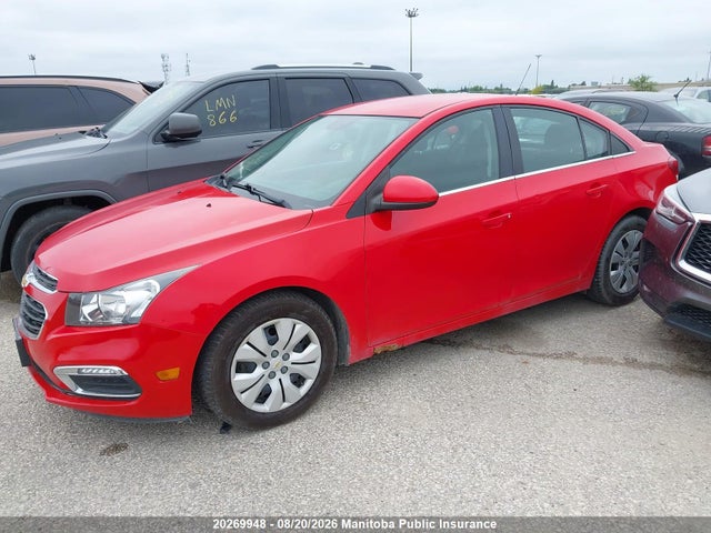 2016 Chevrolet Cruze Lt Turbo მანქანა იყიდება აუქციონზე, vin: 1G1PE5SBXG7174048, აუქციონის ნომერი: 20269948