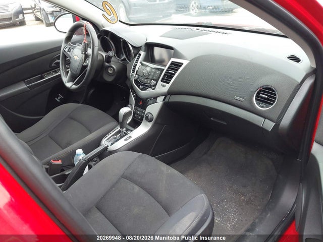 2016 Chevrolet Cruze Lt Turbo მანქანა იყიდება აუქციონზე, vin: 1G1PE5SBXG7174048, აუქციონის ნომერი: 20269948