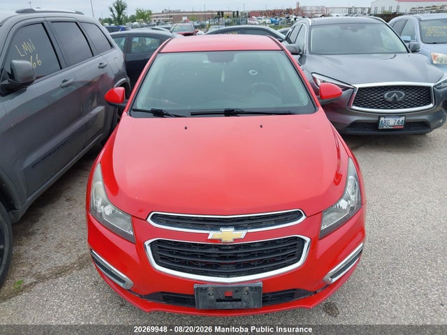 2016 Chevrolet Cruze Lt Turbo მანქანა იყიდება აუქციონზე, vin: 1G1PE5SBXG7174048, აუქციონის ნომერი: 20269948