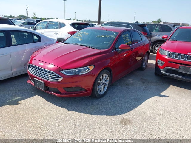 Ford FUSION S 2017 3FA6P0H74HR297539 Image 2