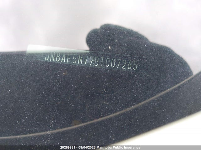 Aukcja sprzedaży 2011 Nissan Juke Sl, vin: JN8AF5MV9BT007265, numer aukcji: 20269981