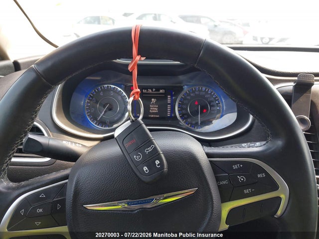 20270003 :رقم المزاد ، 1C3CCCAB3GN142978 vin ، 2016 Chrysler 200 S مزاد بيع
