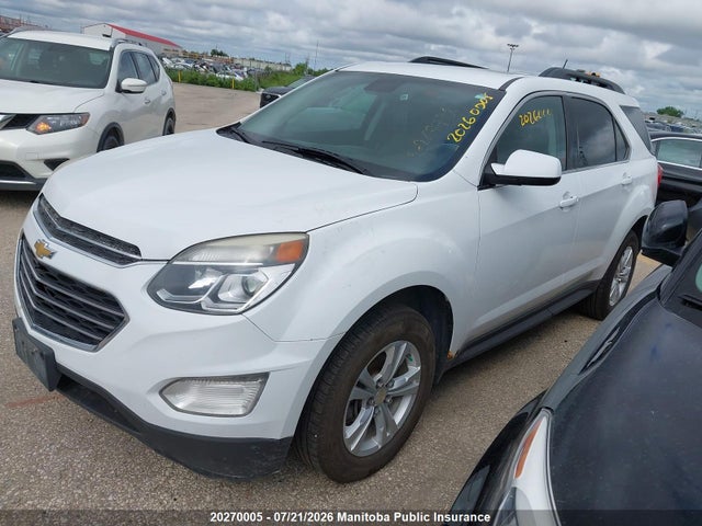 Продаж на аукціоні авто 2016 Chevrolet Equinox Lt, vin: 2GNALCEK3G1159737, номер лоту: 20270005