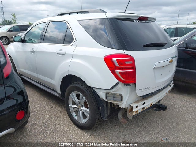 Продаж на аукціоні авто 2016 Chevrolet Equinox Lt, vin: 2GNALCEK3G1159737, номер лоту: 20270005